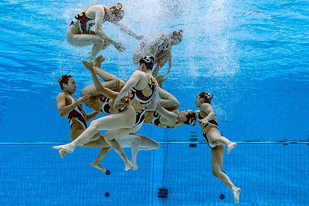 夏日清凉：泳池中的欢乐时光